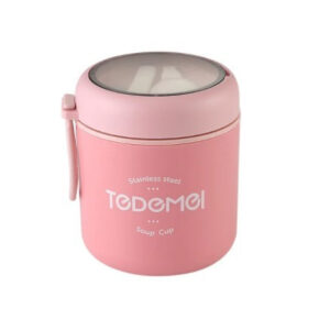 Rozsdamentes ételhordó termosz kanállal